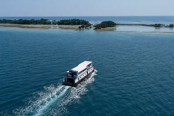 Kapal ferry Muara Angke ke Pulau Tidung