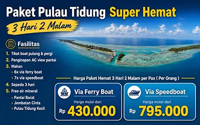 Paket Pulau Tidung 3D2N untuk rombongan