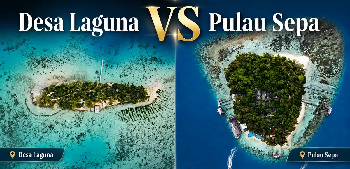 desa laguna Vs Pulaau sepa